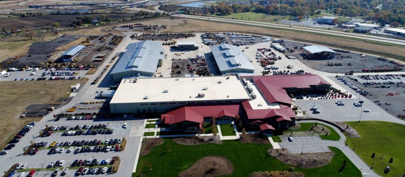 Macallister machinery commercial roofing project by ce reeve roofing in Indiana