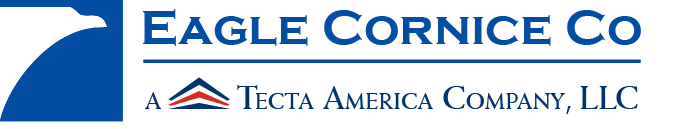 eagle cornice company logo full color horizontal